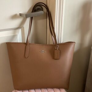 Coach Brown Leather Tote